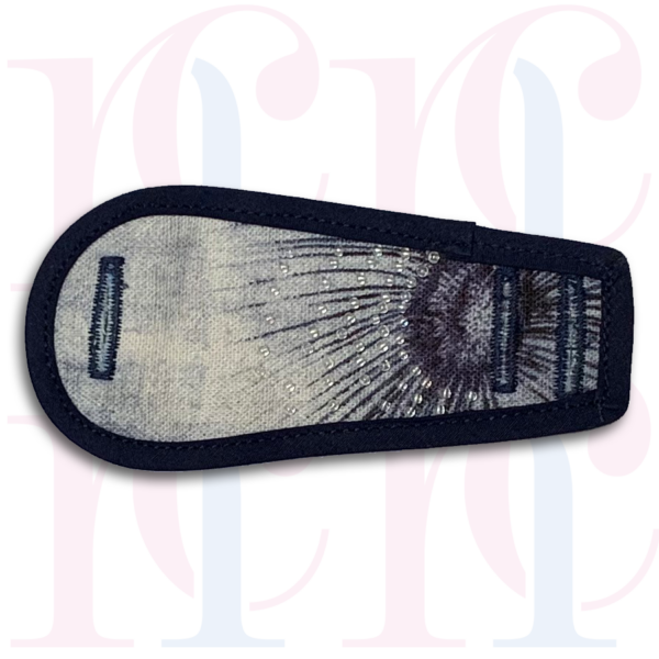 Navy Flower Eyepatch - Image 2