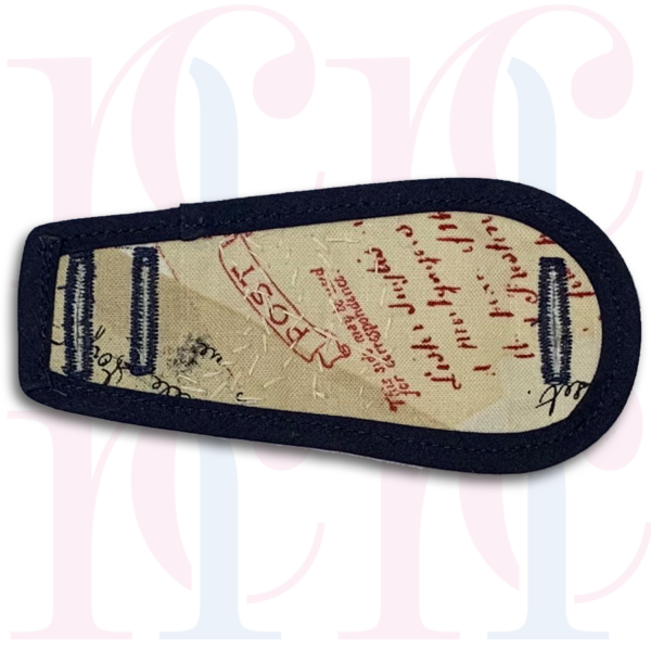 Navy Flower Eyepatch - Image 3