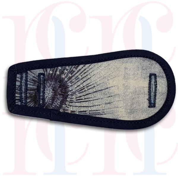 Navy Flower Eyepatch