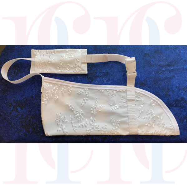 White Lace Arm Sling