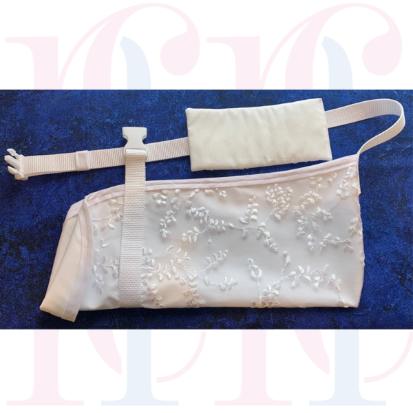White Lace Arm Sling - Image 2
