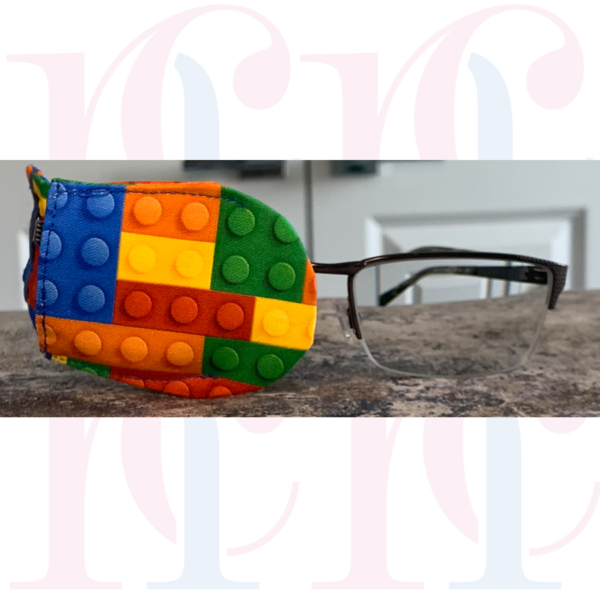 New! Over-Frame Building Blocks Eyepatch - Image 3
