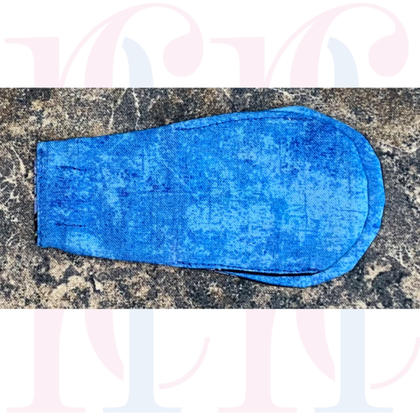 Over-Frame Blue Carnations Eyepatch - small - Image 6